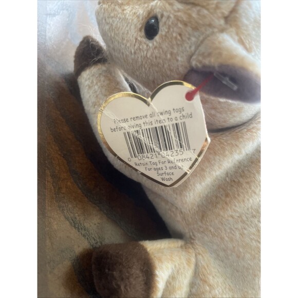 Ty Beanie Baby - GOATEE the Goat (8 Inch) Plush Stuffed Animal Toy - Picture 4 of 13